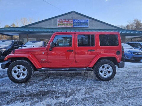 2015 Jeep Wrangler Unlimited for sale at The Car Shoppe in Queensbury NY