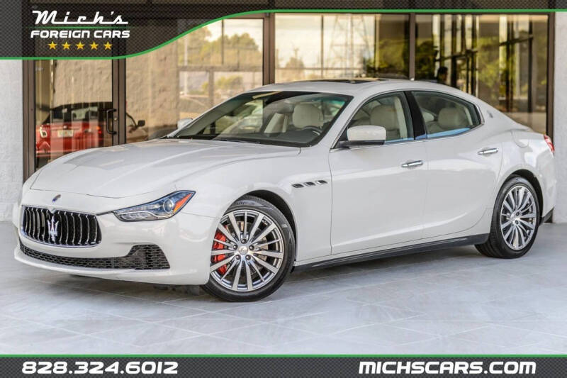 2015 Maserati Ghibli for sale at Mich's Foreign Cars in Hickory NC