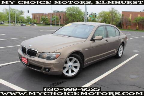 2008 BMW 7 Series for sale at Your Choice Autos - My Choice Motors in Elmhurst IL