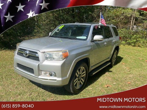 2012 Toyota 4Runner for sale at Midtown Motors in Greenbrier TN