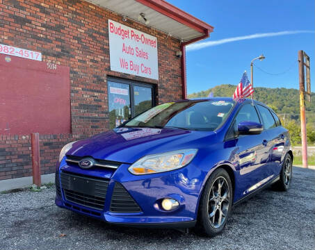 2014 Ford Focus for sale at Budget Preowned Auto Sales in Charleston WV