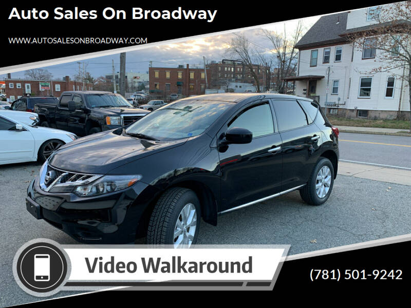 2014 Nissan Murano for sale at Auto Sales on Broadway in Norwood MA