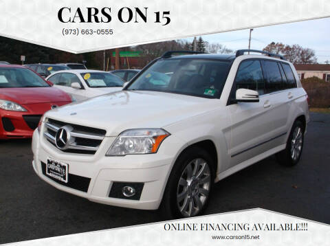 2011 Mercedes-Benz GLK for sale at Cars On 15 in Lake Hopatcong NJ