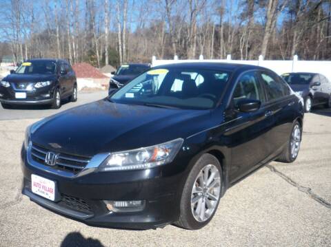 2015 Honda Accord for sale at Charlies Auto Village in Pelham NH