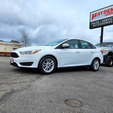 2016 Ford Focus for sale at Hayden Cars in Coeur D Alene ID