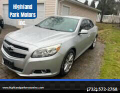 2013 Chevrolet Malibu for sale at Highland Park Motors Inc. in Highland Park NJ