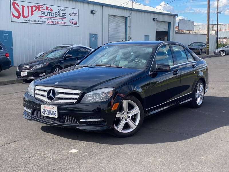 2011 Mercedes-Benz C-Class for sale at SUPER AUTO SALES STOCKTON in Stockton CA