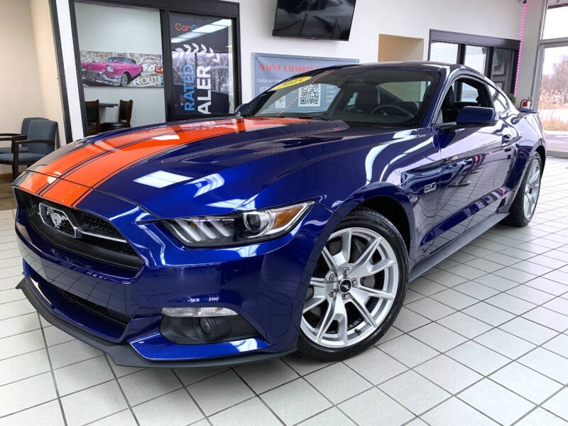 2015 Ford Mustang for sale at SAINT CHARLES MOTORCARS in Saint Charles IL