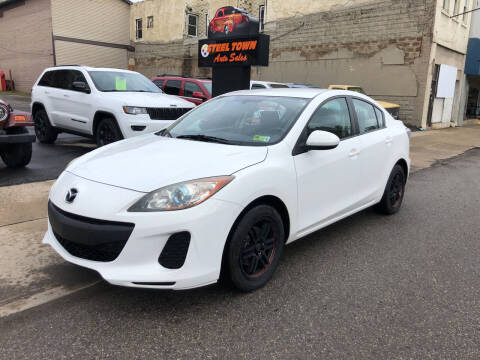 2013 Mazda MAZDA3 for sale at STEEL TOWN PRE OWNED AUTO SALES in Weirton WV