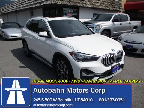 2020 BMW X1 for sale at Autobahn Motors Corp in Bountiful UT