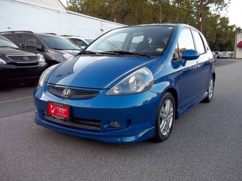 2007 Honda Fit for sale at 1st Choice Auto Sales in Fairfax VA