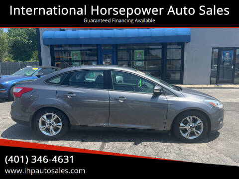 2014 Ford Focus for sale at International Horsepower Auto Sales in Warwick RI