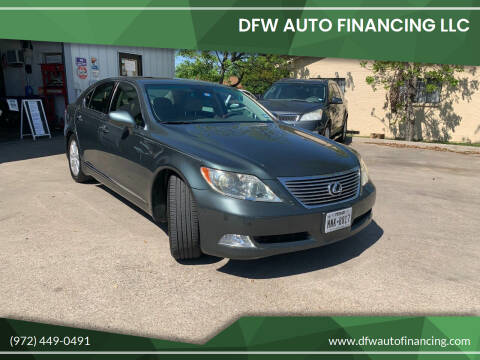 2007 Lexus LS 460 for sale at Bad Credit Call Fadi in Dallas TX