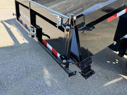 2025 BWISE 7x16 Dump Trailer 16k 8 CHANNE