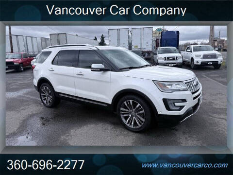 2016 Ford Explorer Platinum