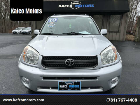 2004 Toyota RAV4 for sale at Kafco Motors in Holbrook MA