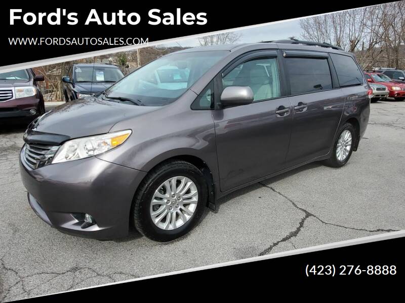 2012 Toyota Sienna for sale at Ford's Auto Sales in Kingsport TN