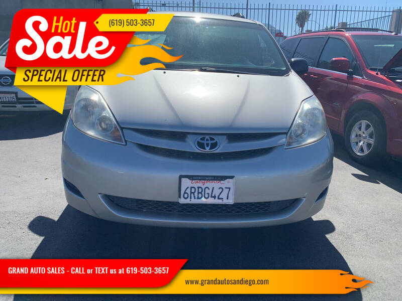 2009 Toyota Sienna for sale at GRAND AUTO SALES - CALL or TEXT us at 619-503-3657 in Spring Valley CA