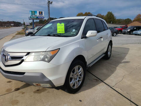 2008 Acura MDX for sale at Carolina Car Co INC in Greenwood SC