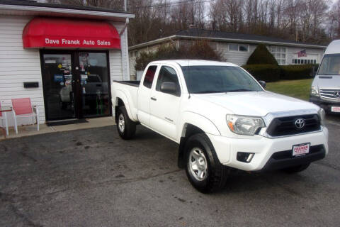 2013 Toyota Tacoma for sale at Dave Franek Automotive in Wantage NJ