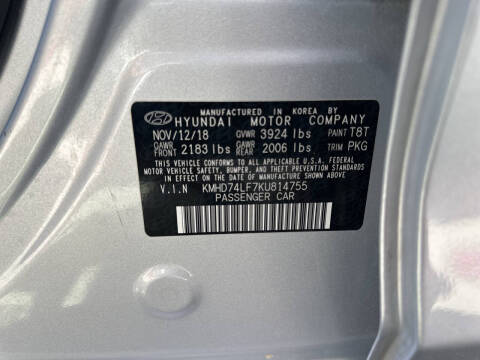 2019 Hyundai Elantra SE