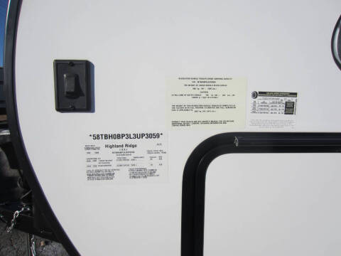 2020 Highland Ridge RV Open Range Ultra Lite 2602RL