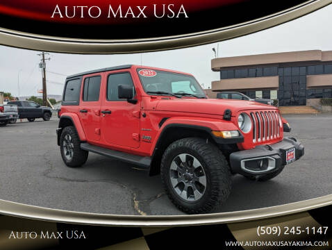 2022 Jeep Wrangler Unlimited for sale at Auto Max USA in Yakima WA