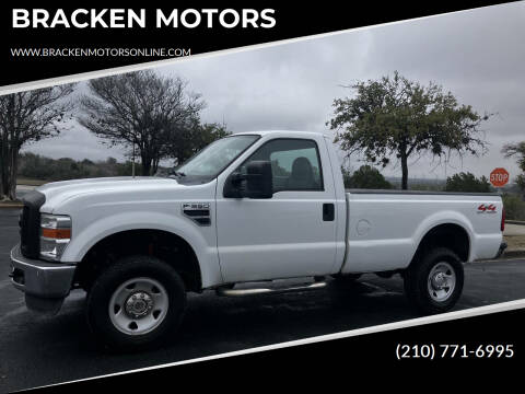 2009 Ford F-350 Super Duty for sale at BRACKEN MOTORS in San Antonio TX