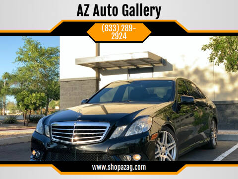 2010 Mercedes-Benz E-Class for sale at AZ Auto Gallery in Mesa AZ