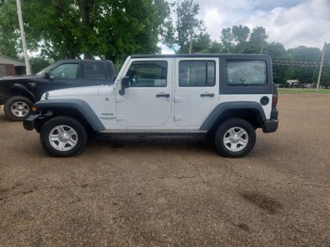 2015 Jeep Wrangler Unlimited for sale at Frontline Auto Sales in Martin TN