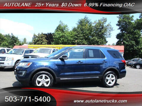 2016 Ford Explorer for sale at AUTOLANE in Portland OR