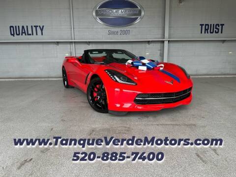 2014 Chevrolet Corvette for sale at TANQUE VERDE MOTORS in Tucson AZ