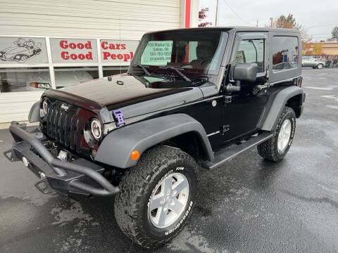 2008 Jeep Wrangler for sale at Good Cars Good People in Salem OR