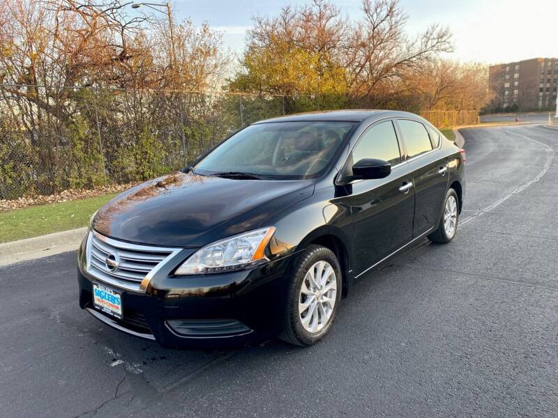 2015 Nissan Sentra for sale at Siglers Auto Center in Skokie IL