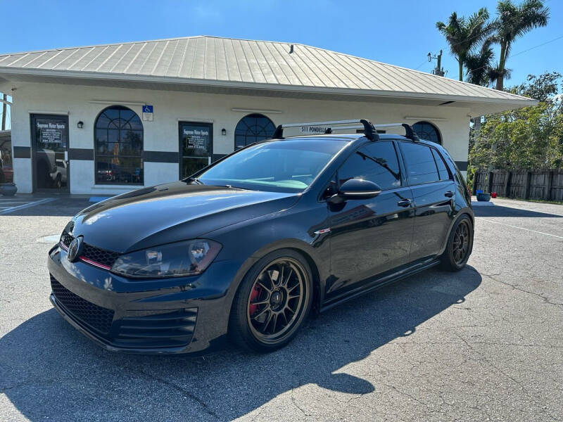 2015 Volkswagen Golf GTI for sale at Supreme Motor Sports in North Fort Myers FL