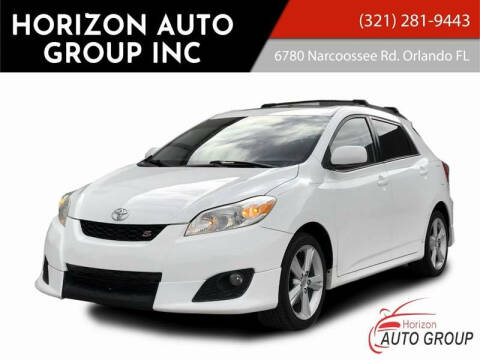 2009 Toyota Matrix for sale at HORIZON AUTO GROUP INC in Orlando FL