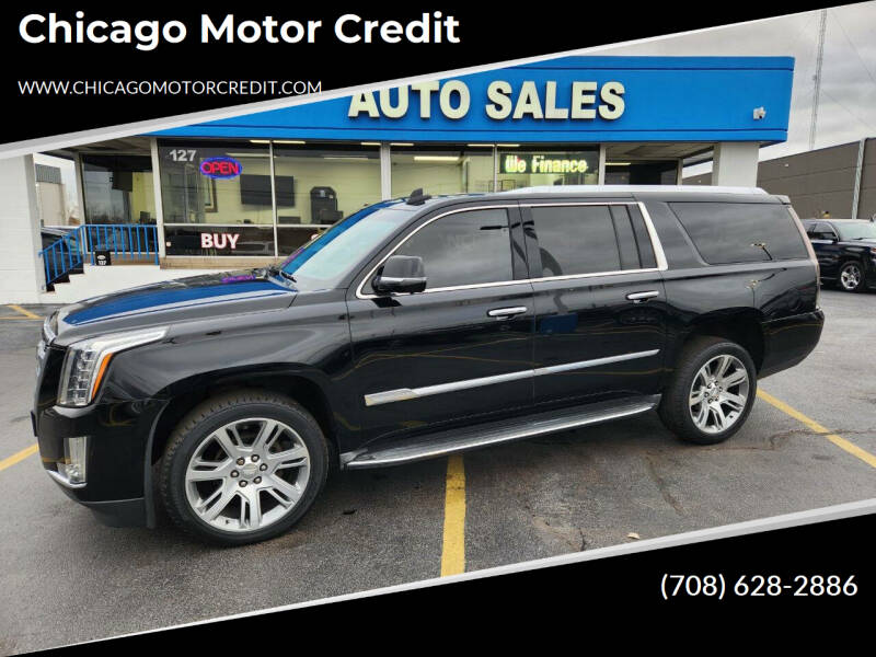 2016 Cadillac Escalade ESV for sale at Chicago Motor Credit in South Holland IL