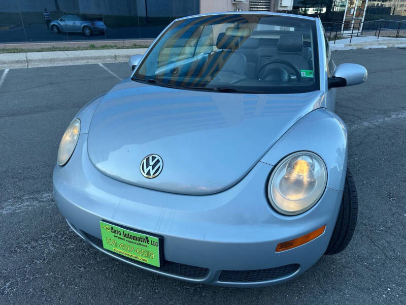 2009 Volkswagen New Beetle Convertible for sale at Euro Automotive LLC in Falls Church VA
