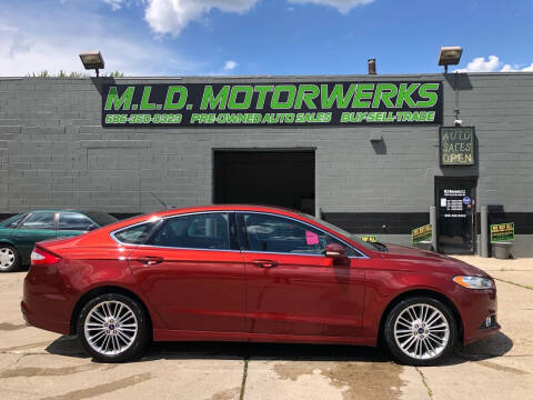 2014 Ford Fusion for sale at MLD Motorwerks Pre-Owned Auto Sales - MLD Motorwerks, LLC in Eastpointe MI