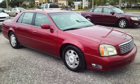 2003 Cadillac DeVille for sale at Pinellas Auto Brokers in Saint Petersburg FL