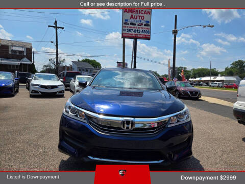 2016 Honda Accord LX