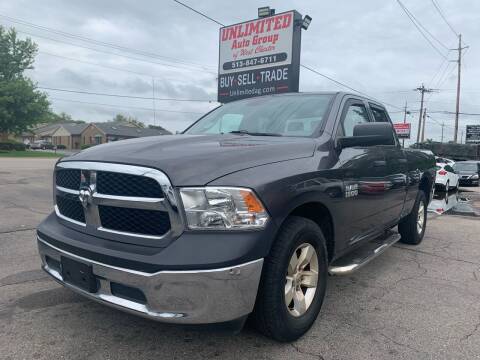 2017 RAM Ram Pickup 1500 for sale at Unlimited Auto Group in West Chester OH