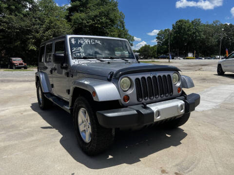 2013 Jeep Wrangler Unlimited Sahara