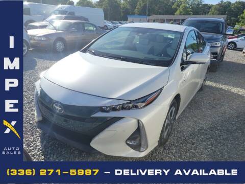 2018 Toyota Prius Prime for sale at Impex Auto Sales in Greensboro NC