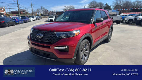2021 Ford Explorer for sale at Carolina Direct Auto Sales in Mocksville NC