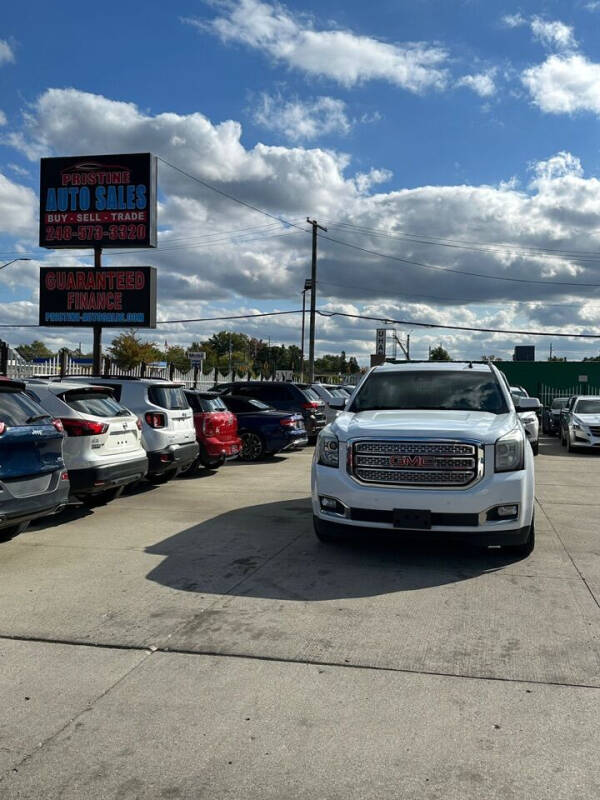 2015 GMC Yukon for sale at PRISTINE AUTO SALES INC in Pontiac MI