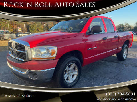 2006 Dodge Ram Pickup 1500 for sale at Rock 'N Roll Auto Sales in West Columbia SC