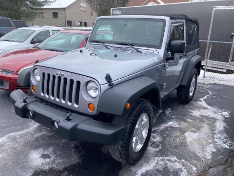 2013 Jeep Wrangler for sale at Old Time Auto Sales, Inc in Milford MA