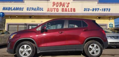 2016 Chevrolet Trax for sale at Popas Auto Sales in Detroit MI