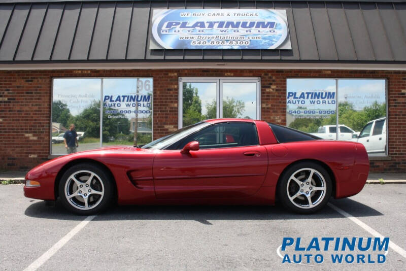 2000 Chevrolet Corvette for sale at Platinum Auto World in Fredericksburg VA